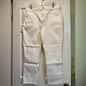 NWT Madewell High Rise Slim Crop Boyjean